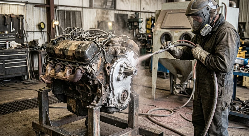 Sandstrahlen Hintergrund